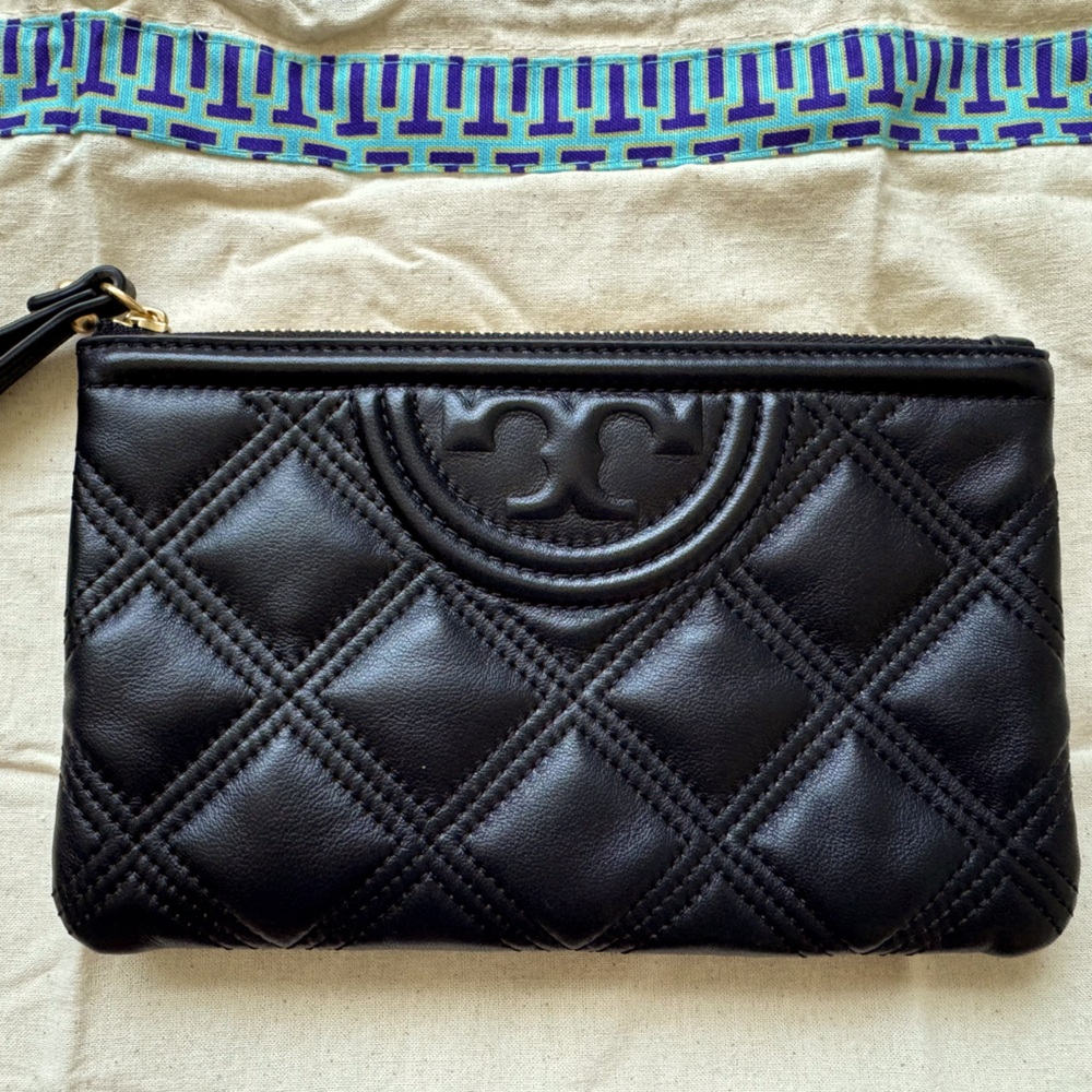 Tory Burch wristlet, Black